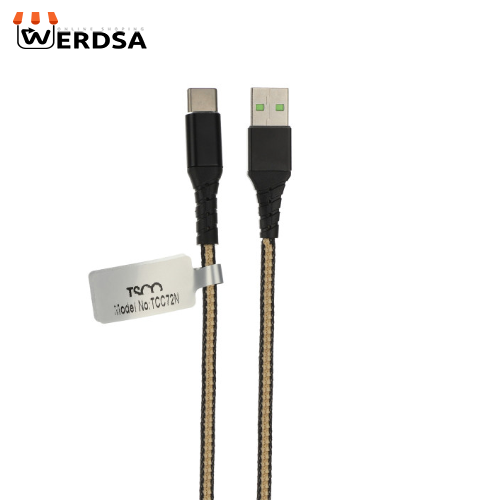 کابل تبدیل USB به USB-C تسکو مدل TC C72N طول 1 متر