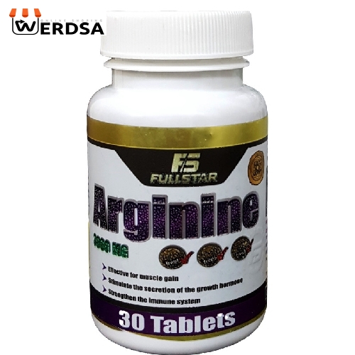 قرص آرژنین فول استار-1000 میلی گرم بسته 30 عددی