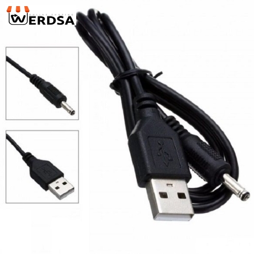 کابل تبدیل USB به سوزنی درشت مدل MMD طول 1 متر