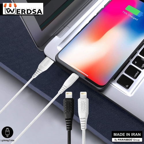 کابل تبدیل USB به لایتنینگ بیاند مدل BA-312 طول 1 متر