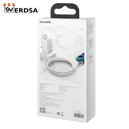 کابل تبدیل USB به USB-C باسئوس مدل CATSK-A02 طول 2 متر