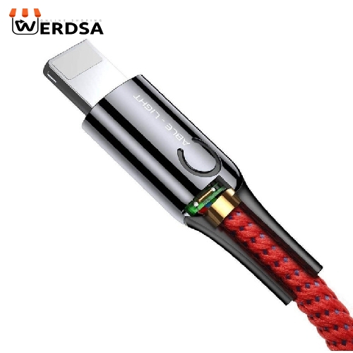 کابل تبدیل USB به لایتنینگ باسئوس مدل CD_01 C-SHAPED طول 1 متر