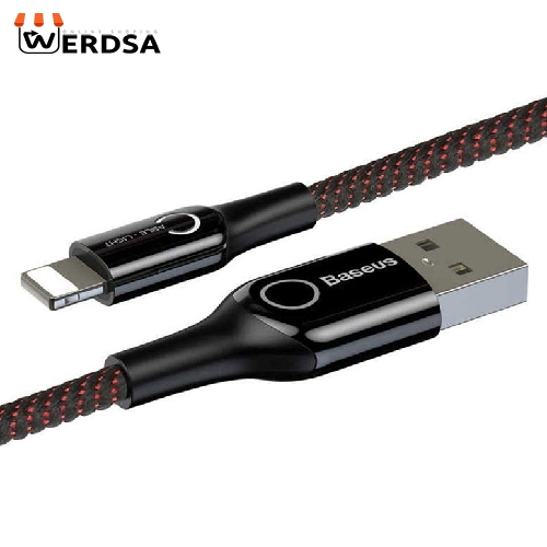 کابل تبدیل USB به لایتنینگ باسئوس مدل CD_01 C-SHAPED طول 1 متر