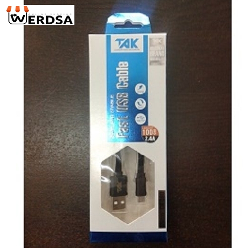 کابل تبدیل USB به microUSB تک مدل CK-300 طول 1 متر