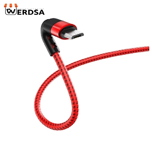 کابل تبدیل USB به microUSB بروفون مدل BX34 طول 1 متر