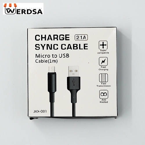 کابل تبدیل USB به microUSB مدل k15s طول 1 متر