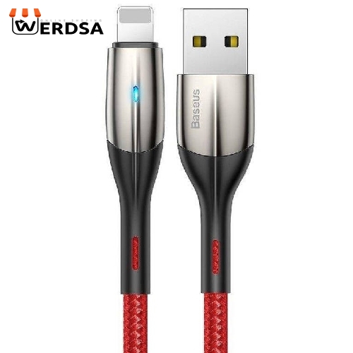کابل تبدیل USB به لایتنینگ باسئوس مدل A02 طول 1 متر