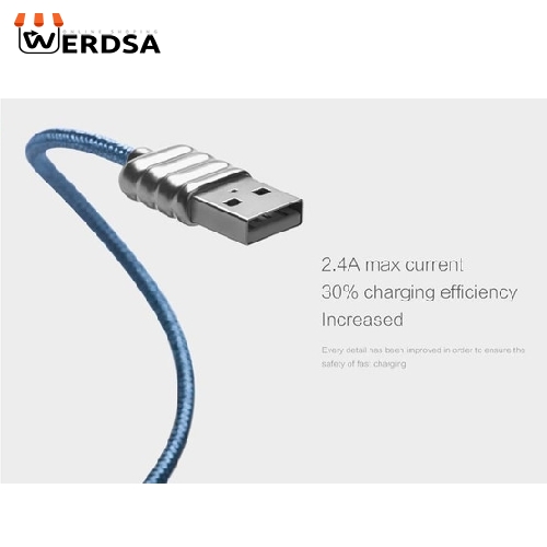 کابل تبدیل USB به لایتنینگ مدل RCL-L100 طول 1 متر