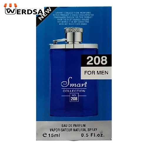عطر جیبی مردانه اسمارت کالکشن کد 208 مدل دانهیل لاندن حجم 15 میلی لیتر