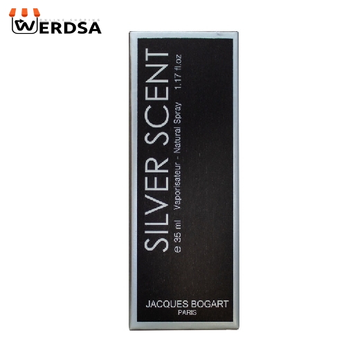 عطر جیبی مردانه پرستیژ مدل Silver Scent حجم 35 میلی لیتر