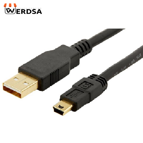 کابل تبدیل USB به Mini USB کی نت مدل mini usb cable به طول 1.5 متر