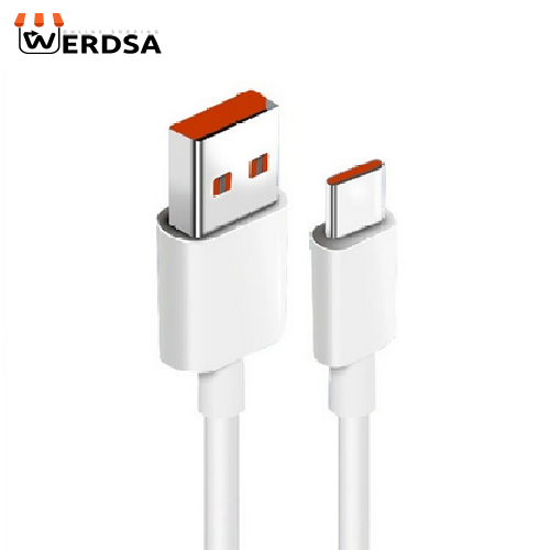 کابل تبدیل USB به USB-C مدل 6A Turbo طول 1 متر