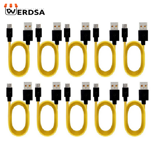 کابل تبدیل USB به microUSB ریلمی مدل R1 طول 1 متر بسته 10 عددی