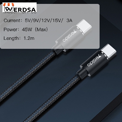 کابل USB-C مدل CA55 طول 1.2 متر