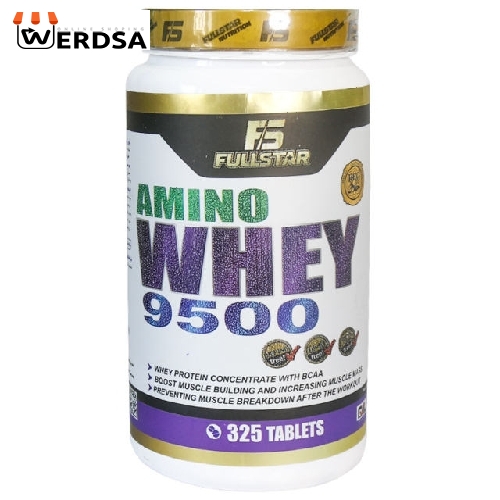 قرص آمینو وی 9500 فول استار بسته 325 عددی