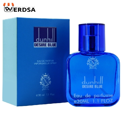 عطر جیبی مردانه نیفتی مدل دانهیل دیزایر بلو حجم 30 میلی لیتر