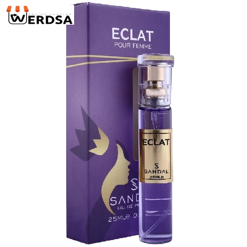 عطر جیبی زنانه صندل مدل اکلت حجم 25 میلی لیتر