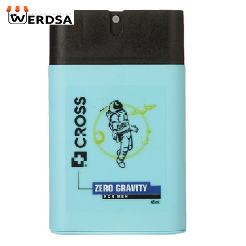 عطر جیبی مردانه کراس مدل Zero Graviti حجم 45 میلی لیتر