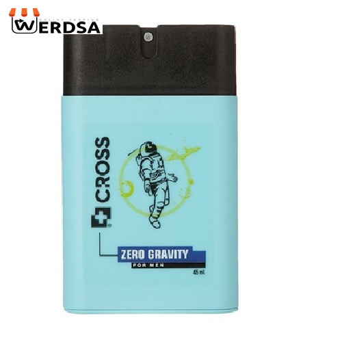 عطر جیبی مردانه کراس مدل Zero Graviti حجم 45 میلی لیتر