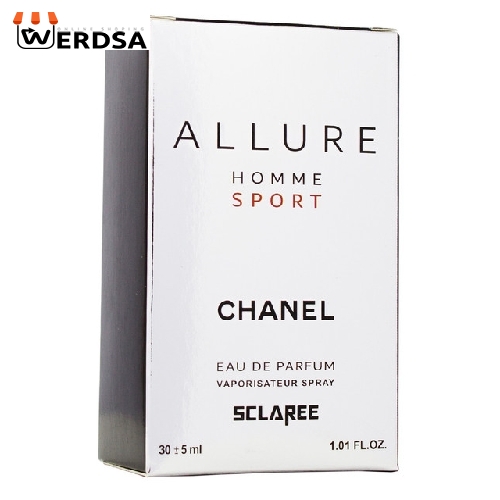 عطر جیبی مردانه اسکلاره مدل Chanel Allure Homme حجم 30 میلی لیتر