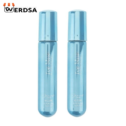 عطر جیبی مردانه ژک ساف مدل Ice Blue حجم 22 میلی لیتر مجموعه 2 عددی