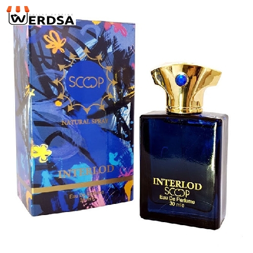 عطر جیبی مردانه اسکوپ مدل Interlod حجم 30 میلی لیتر