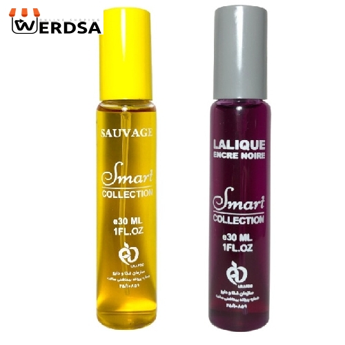 عطر جیبی اسمارت کالکشن مدل Lalique &amp; Sauvage حجم 30 میلی لیتر بسته دو عددی