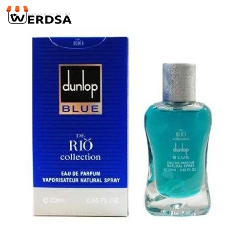 عطر جیبی مردانه ریو کالکشن مدل Dunlop Blue حجم 20 میلی لیتر