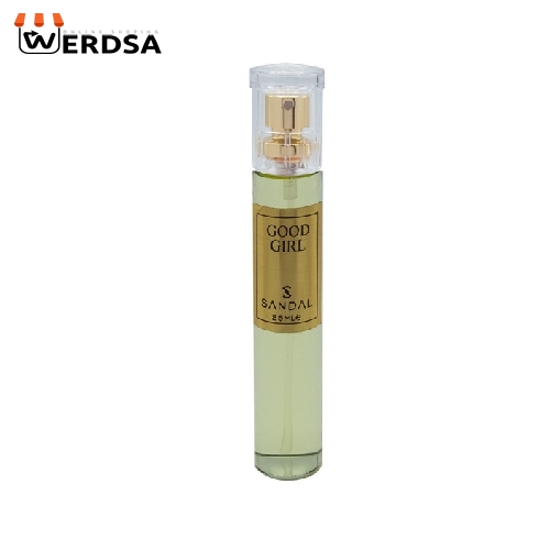 عطر جیبی زنانه صندل مدل GOOD GIRL حجم 25 میلی لیتر