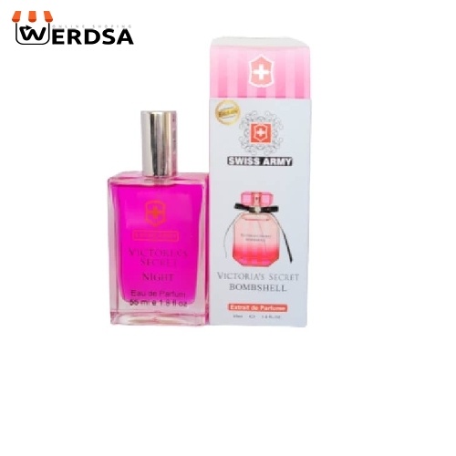 عطر جیبی زنانه سوئیس آرمی مدل VICTORIA SECRET Bombshell حجم 55 میلی لیتر