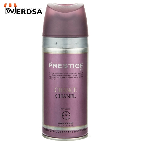 اسپری خوشبو کننده بدن زنانه پرستیژ مدل Chance Chanel حجم 150 میلی لیتر
