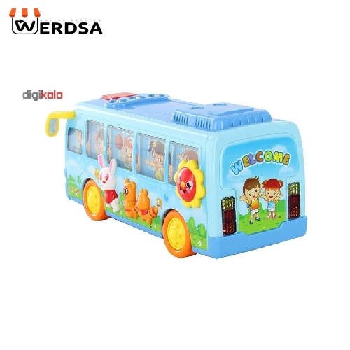 اسباب بازی ماشین هیلی مدل اتوبوس مدرسه