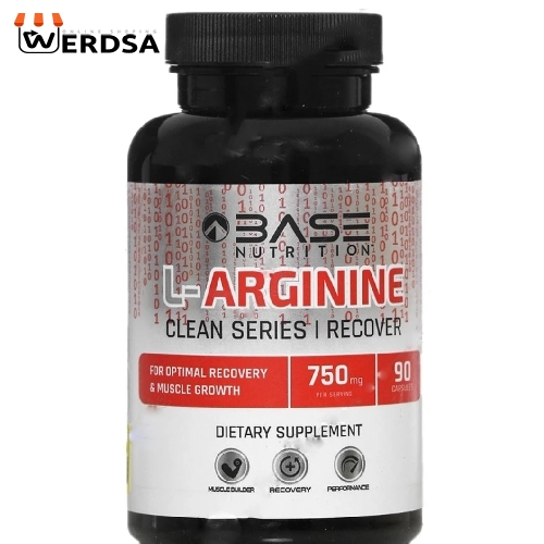 کپسول ال آرژنین بیس نوتریشن -750 میلی گرم بسته 90 عددی