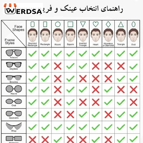 عینک شب دیزل مدل 98006 - دسته چوبی