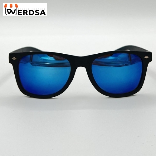 عینک آفتابی اسپرت محافظ UV فریم مشکی کد 1005