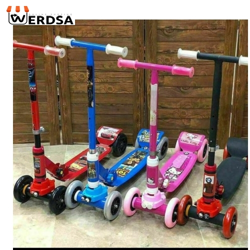 اسکوتر ۴چرخ چراغدار x3 چهار چرخ