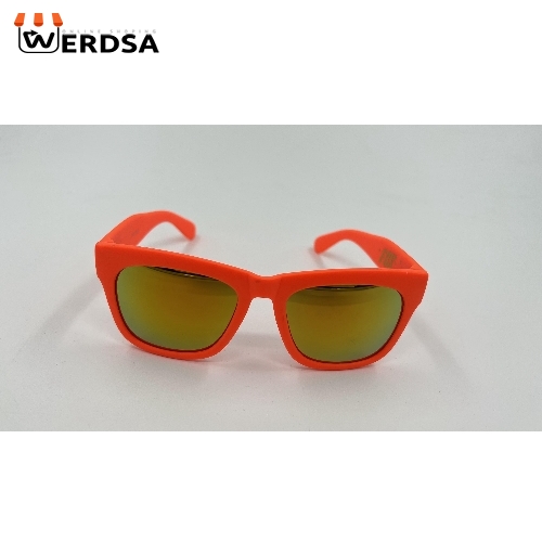 عینک آفتابی شیشه نارنجی براق کد 1402