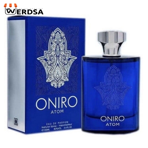 ادکلن اونیرو آبی (اتم) فراگرانس ورد امارات اصل ا Oneiro Blue (Atom) Men's Transcendence Atom Gray cologne