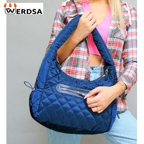 کیف دستی زنانه کاپشنی کد 1255