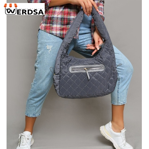 کیف دستی زنانه کاپشنی کد 1255
