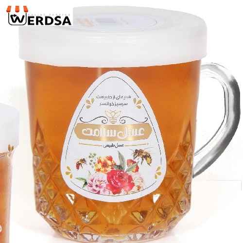 عسل لیوان دسته دار 220 گرم
