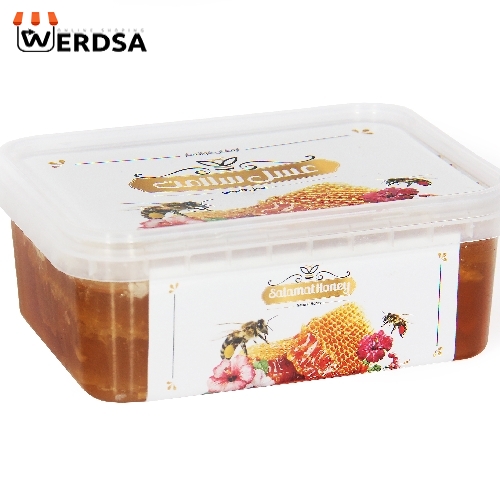 عسل با موم کریستال 400 گرمی