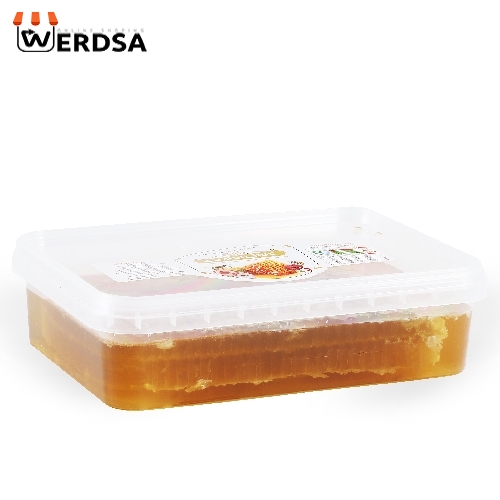عسل کریستال با موم بزرگ 800 گرمی