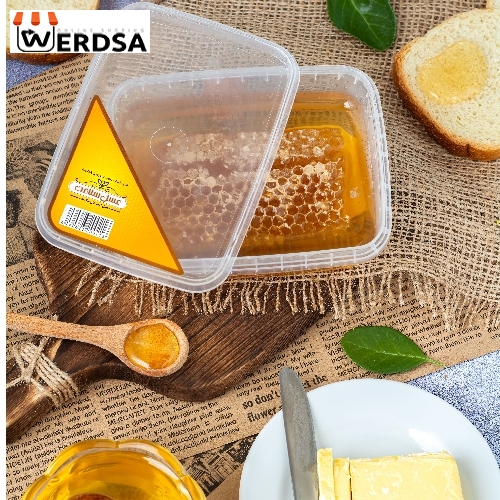 عسل کریستال با موم بزرگ