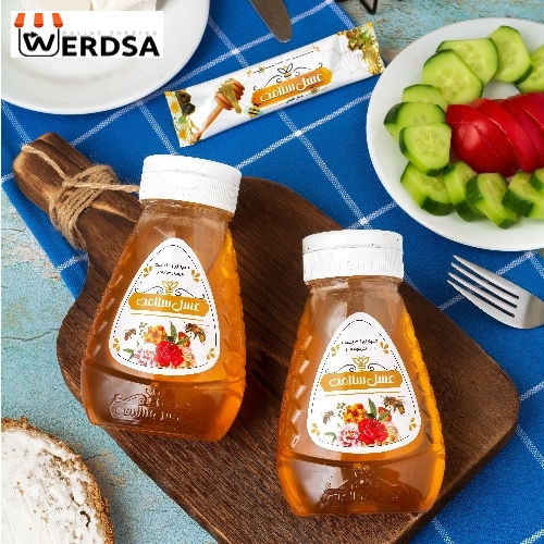 عسل طبیعی پمپی 200 گرمی