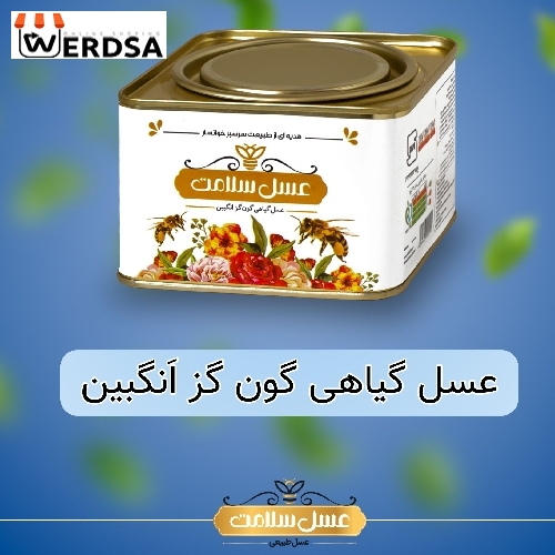 عسل قوطی گون گز انگبین 1000 گرمی