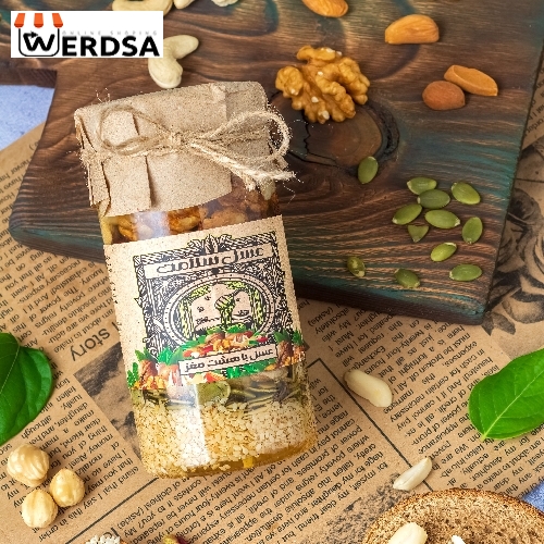 عسل 8 مغز 400 گرمی