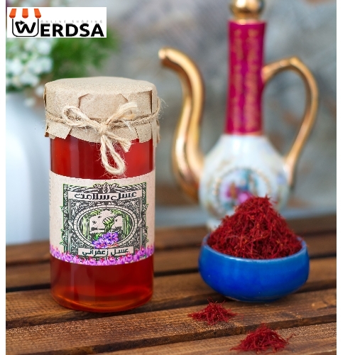 عسل زعفرانی بزرگ 950 گرم