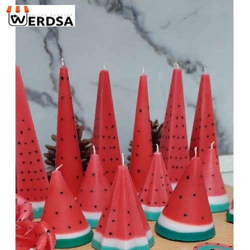 شمع مخروطی هندوانه