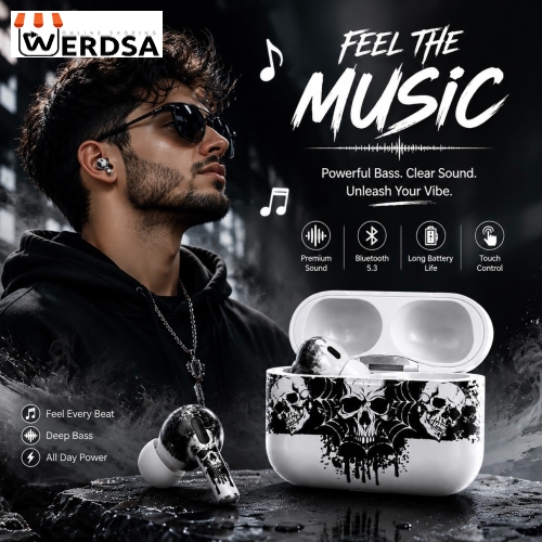 هدفون بلوتوثی تونیکس مدل SKULLX - PRO 2